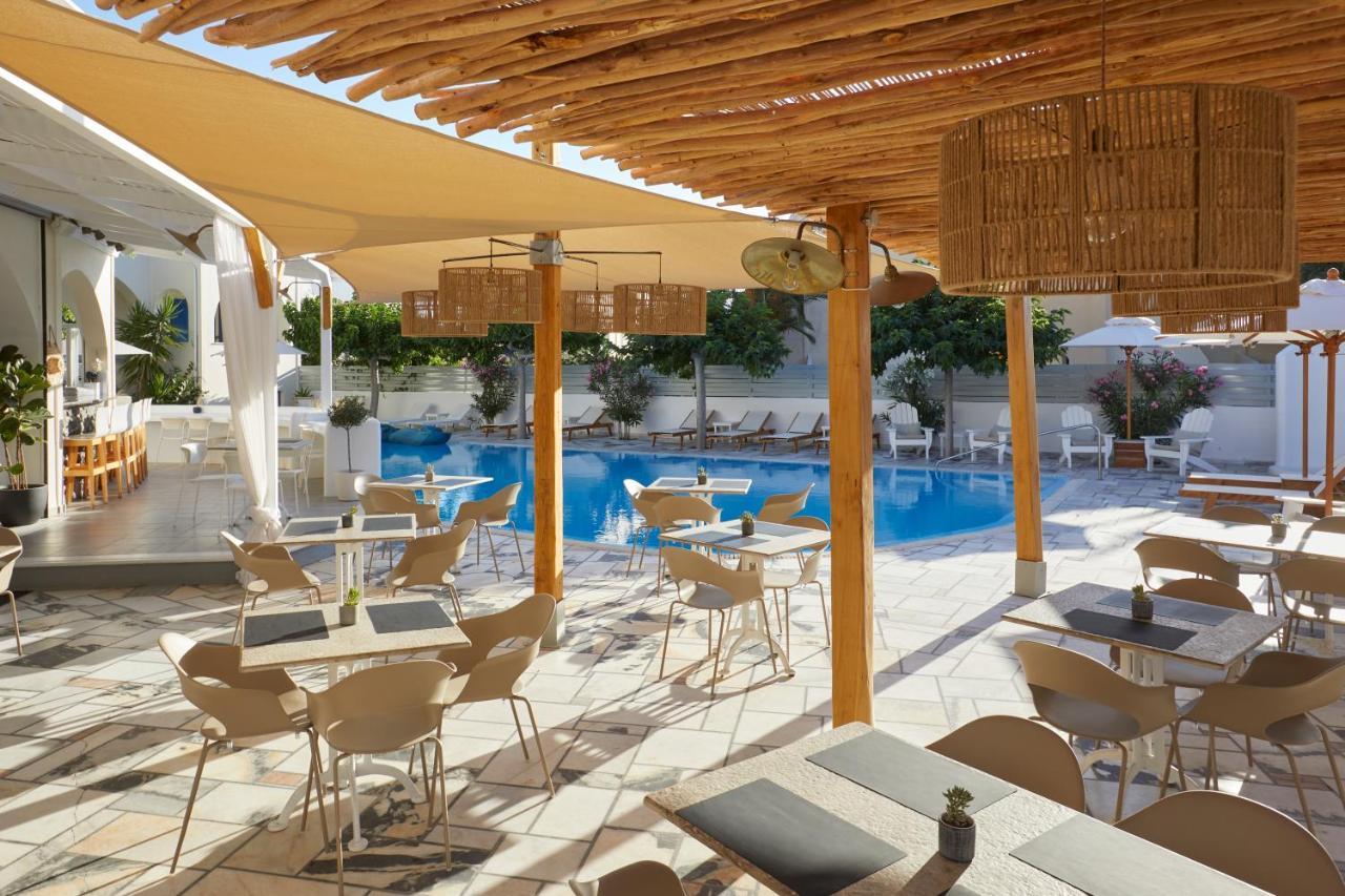 Hermes Hotel Kamári Eksteriør billede